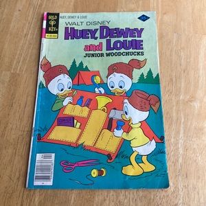 Huey Dewey and Louie Junior Woodchucks #49 - 1978 Gold Key Comic Book 1978